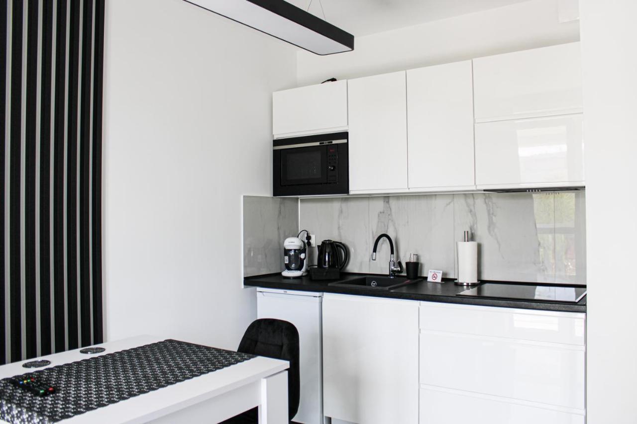 Apartament Black-Niska Z Garazem Podziemnym キェルツェ エクステリア 写真